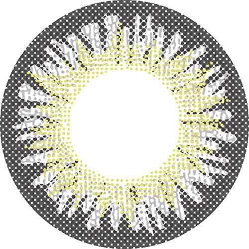 Matlens - Pro Trend Farbige Kontaktlinsen ohne Stärke grau Big eyes Misty PDX-481 2 Linsen gratis 1 Kontaktlinsenbehälter und 1 Pflegemittel 50ml