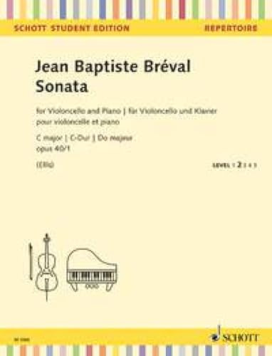 Sonate Do majeur: op. 40/1. cello and piano (2. cello).