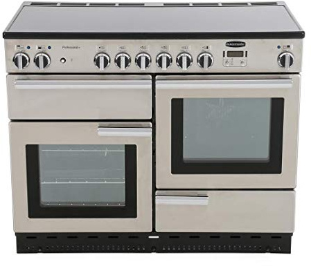 Rangemaster Professional Plus PROP110ECSS/C 110cm wide Electric Range Cooker with Ceramic Hob - Stainless Steel - A/A Rated