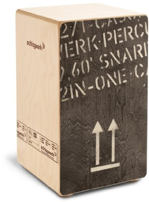 Schlagwerk CP404BLK Cajon 2inOne Black, Größe: L