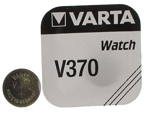 6 Stück Varta Batterien Zirkonia Silber für Uhren V370 (SR69) 1,55 Volt