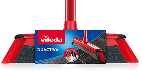 Vileda DuActiva Besen, mit Teleskopstiel