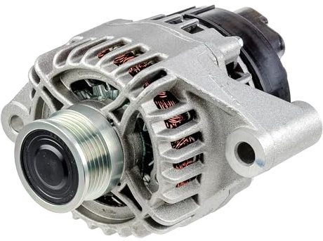 DENSO Lichtmaschine 120A Generator LiMa 14V Alternator mit Freilaufriemenscheibe für ABARTH 500/595 / 695 Schrägheck (312) 500C / 595C / 695C (312) Cabrio DAN1083