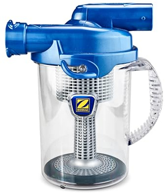 Zodiac Genuine Parts Cyclonic Leaf Catcher, Connects to Suction-Side Pool Cleaners to Capture Leaves & Other Debris, Universal Hose Connection Included