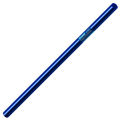 Dohe 30332 - Pack de 25 papeles celofán rollo, 50 x 70 cm, color azul