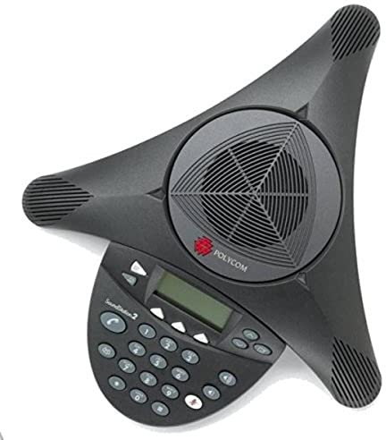 POLYCOM Soundstation 2ex (erweiterbar) Konferenztelefon (französischer Stecker)