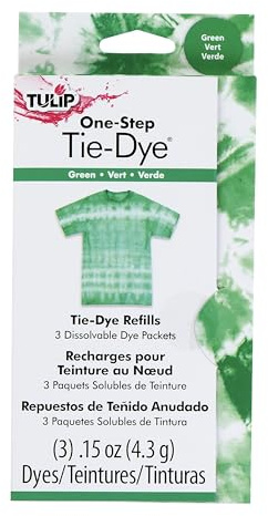 Tulip One-Step Tie-Dye Kit Dye Refill Packs, Green