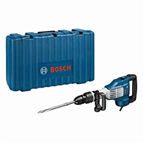 Bosch Professional Schlaghammer GSH 11 VC (Leistung 1.700 Watt, mit SDS-max, 400mm, inkl. Spitzmeißel, Handwerkoffer)