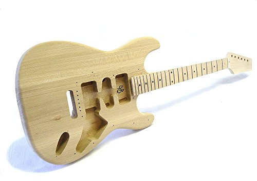 E-Gitarren-Bausatz/Guitar DIY Kit ML-Factory Style I Esche/Ahorn ohne Hardware