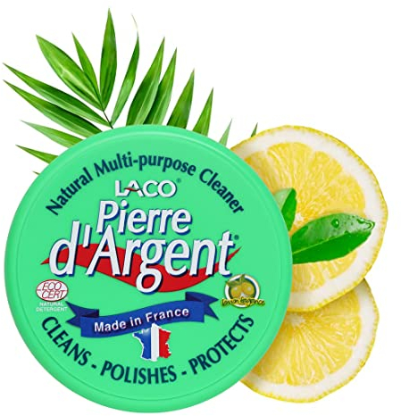 Pierre d'Argent 300g - Pierre blanche naturelle de nettoyage