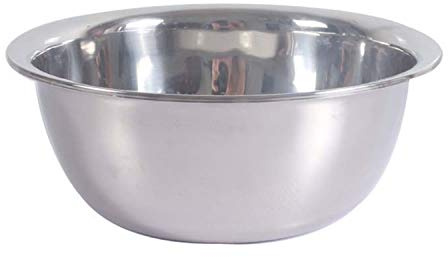 Schüssel Edelstahl Ø 50 cm Höhe 18 cm 27 Liter Edelstahlschüssel Rührschüssel