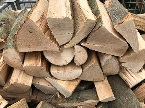 Heinrichs Agrar Brennholz regional, aus der Region Taunus Laubholz Mix Holz Kaminholz Ofenholz Grillholz 30-33 cm 30 kg