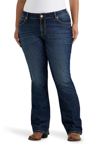 WranglerwomensRetro Mae Mid Rise Stretch Boot Cut Jean
