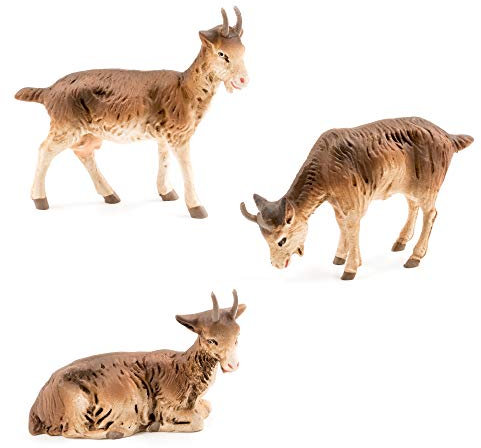 Marolin Ziegengruppe, 3 Figuren, zu 14-17cm Figuren