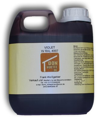 Beize Holzbeize RAL 4007 violett 1000 ml