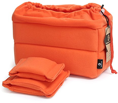 Koolertron Shockproof Camera Photo Bag for SLR TLR Camera Insert Partition Padded Case,Can be Put Directly Into the SLR Camera Bag With Freely Adjustable Compartment