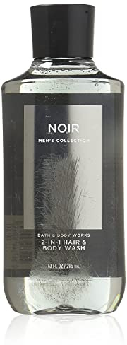 Bath & Body Works, Signature Collection 2-in-1 Hair + Body Wash, Noir For Men, 10 Ounce