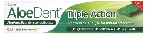 (3 PACK) - Aloe Dent - Aloe Vera Triple ActionT/paste | 100ml | 3 PACK BUNDLE