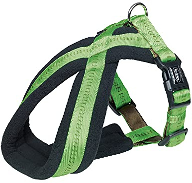 Nobby Komfort Geschirr Soft Grip, grün Bauch: 40-60 cm, B: 25/50 mm, 1 Stück