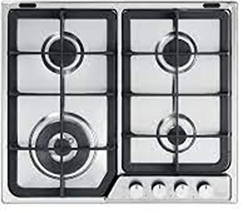 De'Longhi IF 46 PRO N Piano Cottura da Incasso 60 cm, Comandi Frontali