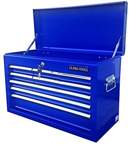 us pro tools AFFORDABLE TOOL CHEST BOX TOOL CABINET 9 DRAWER BALL BEARING DRAWERS
