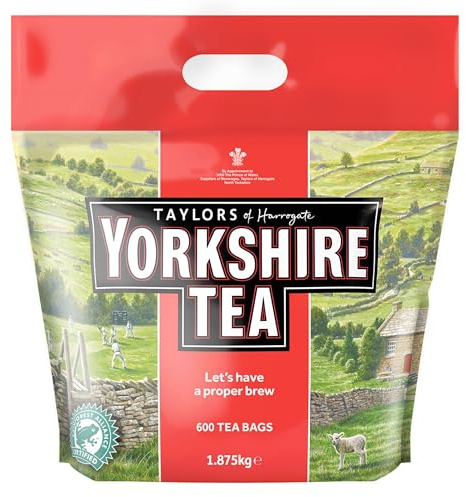 Yorkshire Tea 600 Tea Bags 1.875 Kg