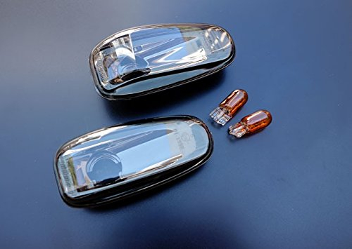goingfast Seitenblinker Klar Rauchglas Schwarz Links+Rechts Set