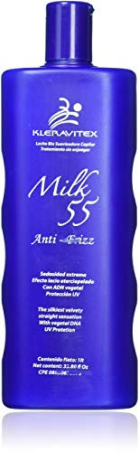 Kleravitex Milk Leave In Conditioner - Anti-Frizz Hair Detangler and Deep Treatment for Dry, Damaged, Curly or Natural Hair - 33.8 oz