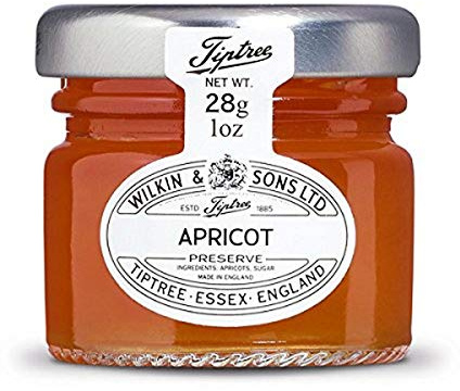 Tiptree Apricot Preserve Minis, 1 Ounce (Pack of 72)