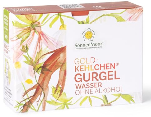SonnenMoor Kräuterauszug zum Gurgeln von Franz Fink ohne Alkohol 3x100 ml - natürliche Mundspülung zur Pflege von Hals, Rachen und Zahnfleisch