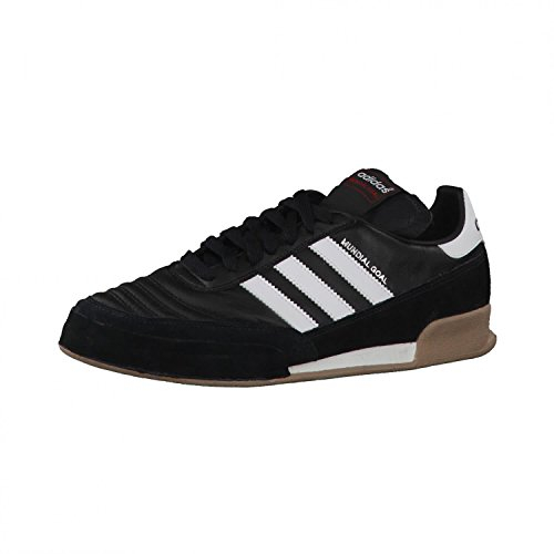 adidas Mundial Goal Herren Fußballschuhe, Schwarz (Black 1/running White/running White), 44 EU
