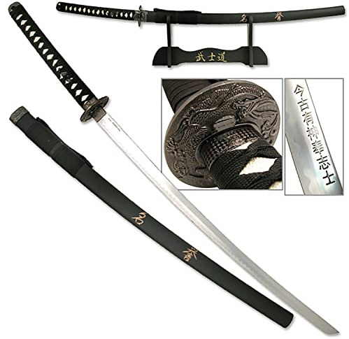 Snake Eye Tactical Last Samurai Japanese Sword-Katana Honor Comes with Free Stand