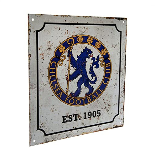 Chelsea Retro Logo Sign - Multi-Colour