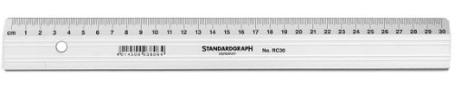 Standardgraph Schneidelineal 40 cm aus Aluminium