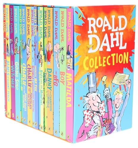 The Roald Dahl Collection - 16 volume boxed set [Paperback] by Roald Dahl