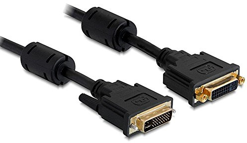 Delock kabel DVI 24+5 St > DVI Bu förlängning 1 m