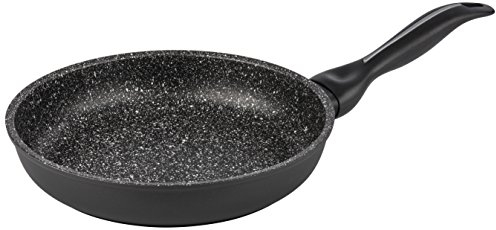 Barazzoni Granitica Plus Padella, Rivestimento Interno Marmotech a 5 Strati Effetto Pietra, Diametro cm 20, Litri 1.1. Made in Italy