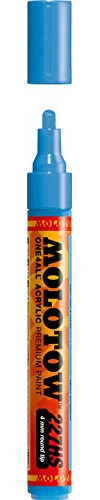 Molotow 227-HS märkpenna ONE4ALL, 4 mm spets, 9,0 ml, chockblå medium