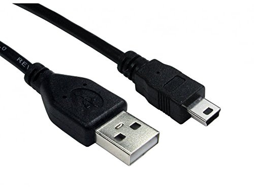PCSL® Playstation 3 / PS3 Controller and PSP Portable - Mini USB Charging/Charger Cable + Play Cable Lead (3M EXTRA LONG)
