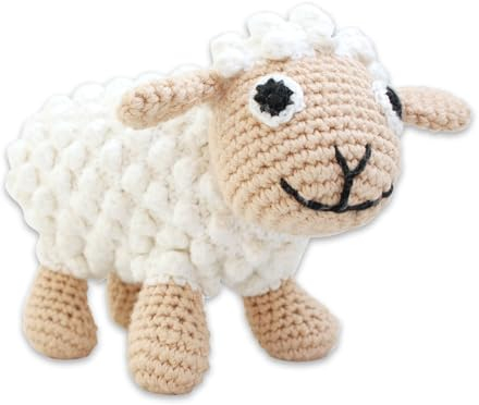Gehäkeltes Kuscheltier Schaf DOLLY