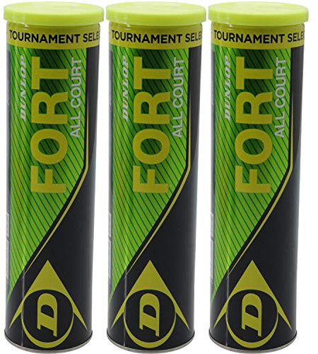 Dunlop Fort All Court TS 12 Balls Tennis Balls