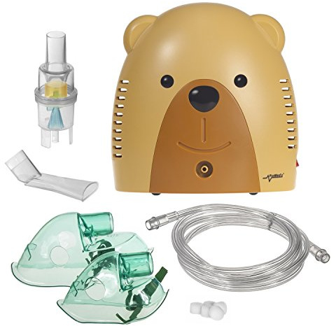 Promedix PR-811 ours inhalateur pour les enfants et les adultes inhalateur aérosol thérapie nébuliseur aérosol pour inhalation atomiseur Compressor (ours)