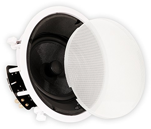 Theater Solutions TSS8A Home Cinéma Deluxe Enceinte coudée au Plafond Blanc 20,3 cm