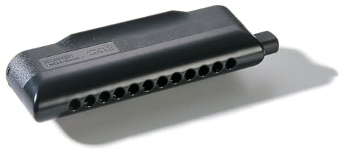Hohner 7545T-C CX12 C schwarz (Tenor Tuned) Mundharmonika, Key of Tenor C