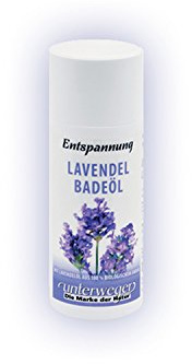 Unterweger BIO Entspannungs-Lavendel-Bad-Öl - Naturkosmetik, 150ml