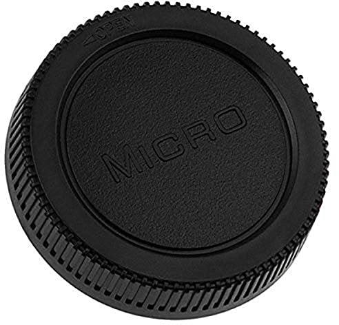 Fotodiox Rear Lens Cap for Micro 4/3 (Micro Four Third Lens, MFT) fits Olympus PEN and Panasonic Lumix