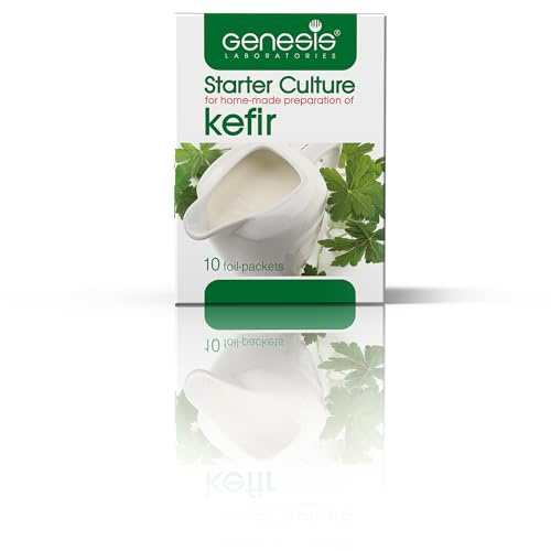 Genesis Starter Culture per la preparazione casalinga di Kefir - fino a 50 litri
