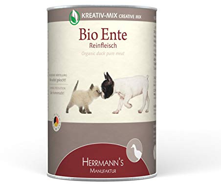 Herrmann's | Reinfleisch Bio-Ente | 12 x 400 g