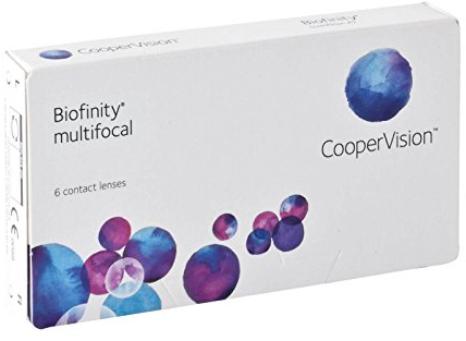 Biofinity Multifocal - N-Profil Monatslinsen weich, 6 Stück / BC 8.60 mm / DIA 14.00 / ADD MED 2 / 2.25 Dioptrien