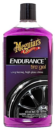 Meguiar's G7516EU Endurance Long Lasting High Gloss Black Tire Gel 473 ml